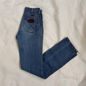 Classic Vintage Blue Denim Jeans